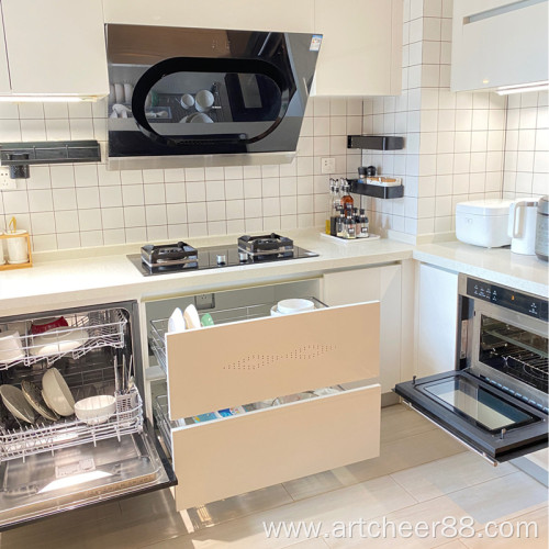 Functional parts of kitchen cabinet